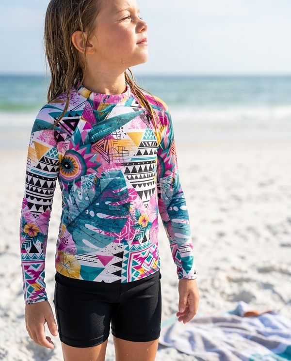 Girls Lono Rash Guard