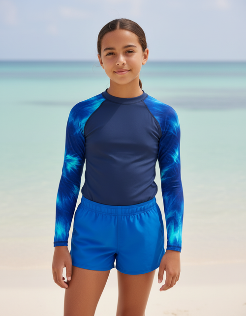 Glacier Youth Rash Guard Youth Rash Guard — Dripper