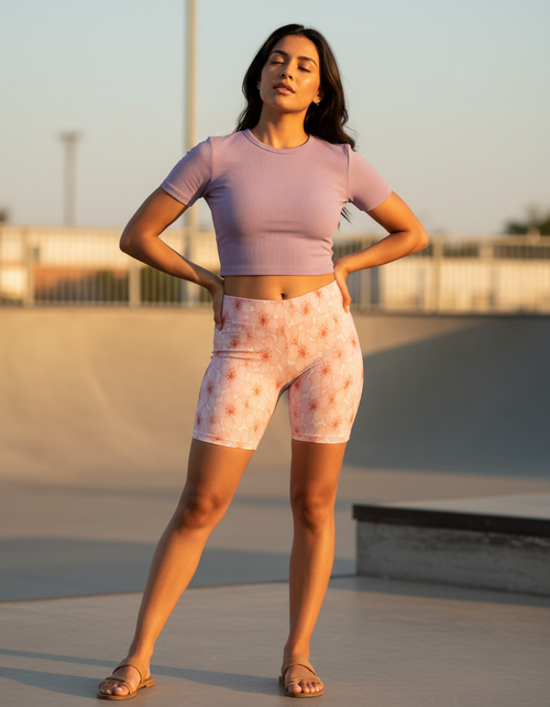Petal Short Shorts Short Shorts — Dripper
