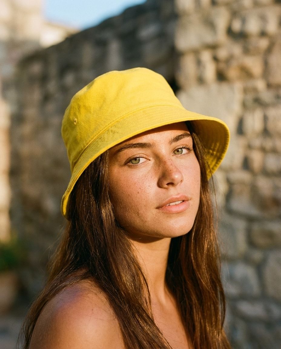 Yellow Spruce & Sage bucket hats