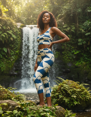 Zenith capri yoga leggings