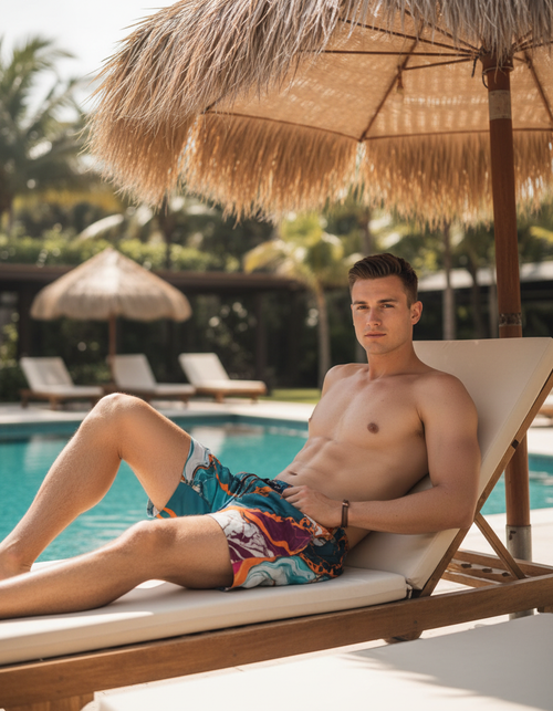 Spectrum men's swim trunks