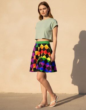 Prism Skater Skirt Skater Skirt — Dripper