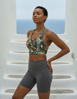 Edo Sports Bra Longline Sports Bra — Dripper