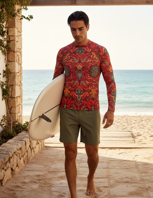 Tonal Rash Guard Men's Rashguard — Dripper