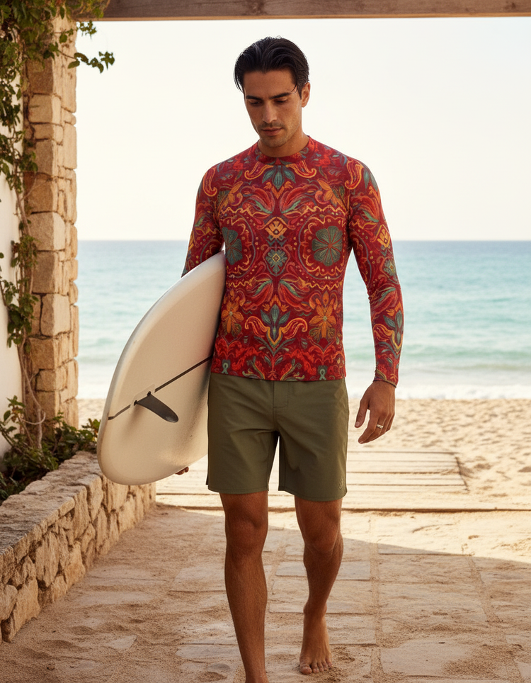 Fluid Flow Tonal Rashguard