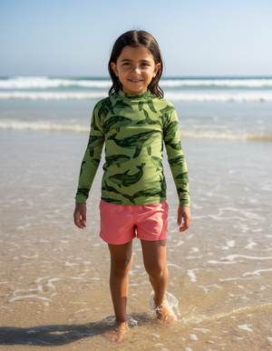 Acacia Breeze Rash Guard Kids Rash Guard — Dripper