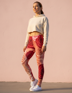 Petal full-length leggings