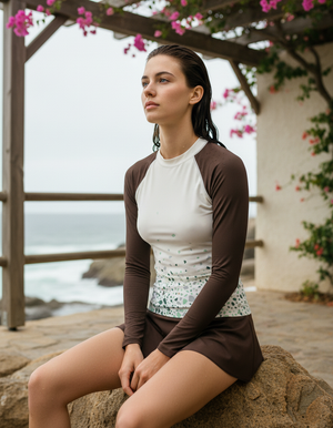 Women's Jelly Mint Chroma women's short-sleeve rashguards
