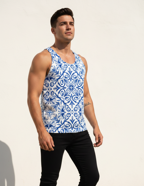 Fado Tank Top Men's Tank Top — Dripper