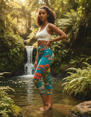 Nami capri yoga leggings