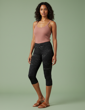 Mystique Capri Leggings Capri Leggings — Dripper