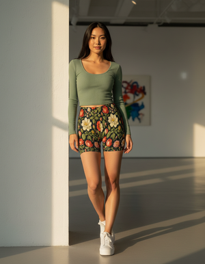 Flora Short Shorts Short Shorts — Dripper