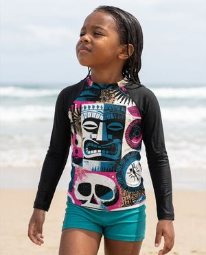 Girls Kahuna girls rashguards