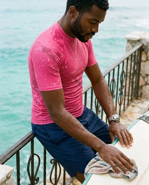 Men's Electric Fuchsia Nova men's rashguards