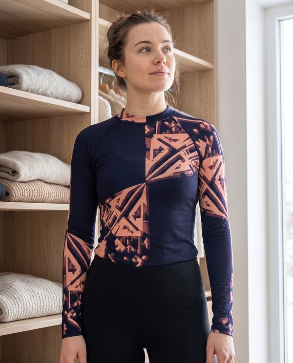 Women's Amaranth Vivid Base Layer Top