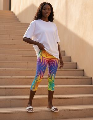 Spectrum Collection Capri Leggings capri leggings