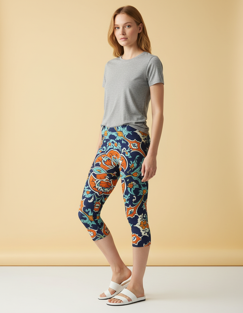 Sultan Capri Leggings Capri Leggings — Dripper