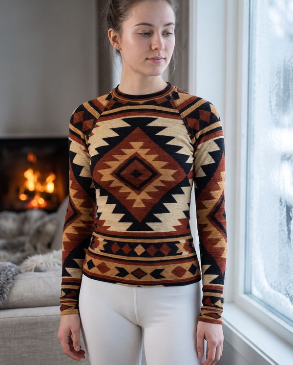 Southwestern Collection high-rise leggings