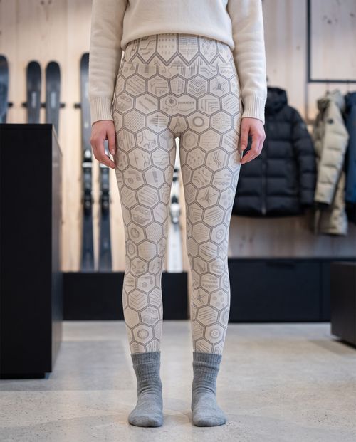 Bone Hexmesh Base Layer Bottoms