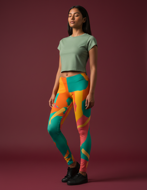 Vibrance full-length leggings
