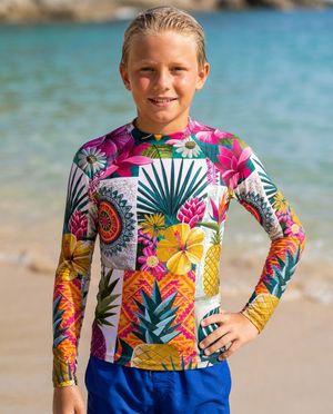Boys Menehune boys rashguards