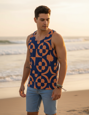 Men's Kaleido tank tops