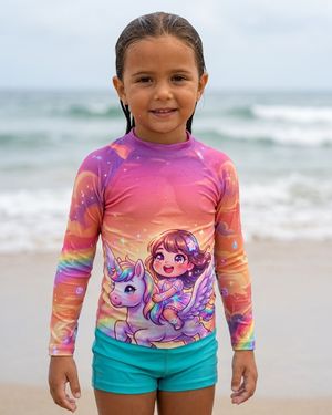Girls Skyrider girls rashguards