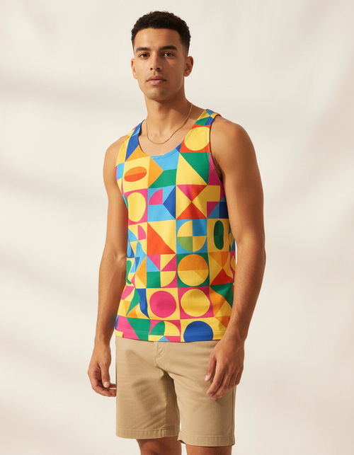 Men's Kandinsky men's tank tops