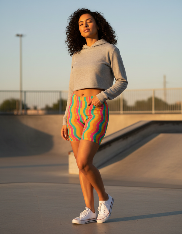 Tatewaku women's short shorts