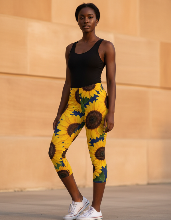 Sunflower Collection capri leggings