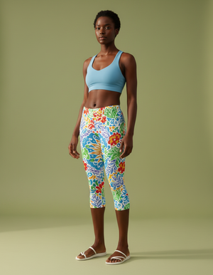 Provençal Souleiado Capri Leggings capri leggings
