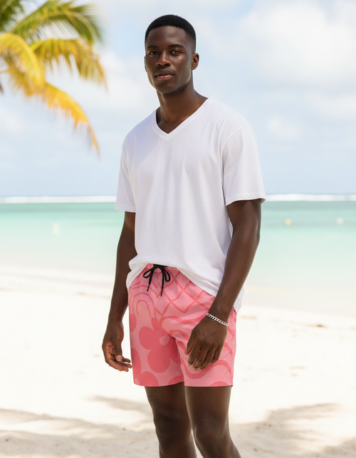 Petal Men's Swim Trunks Men's Swim Trunks — Dripper