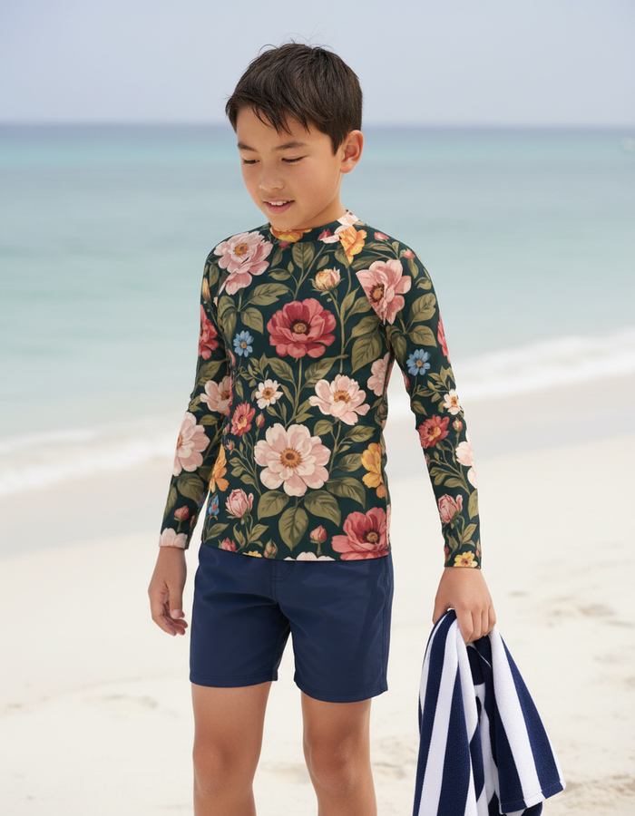 Rashguard — Youth Hot Pink Elysium