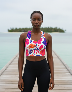 Sari longline sports bras