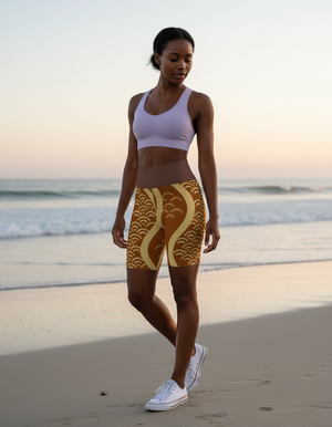 Kaze Yoga Shorts Yoga Shorts — Dripper