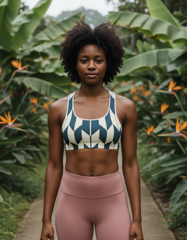 Black classic sports bras — Dripper