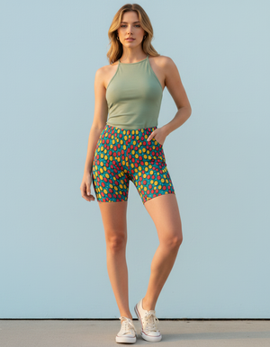 Mosaic Short Shorts Short Shorts — Dripper