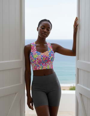Rimpa longline sports bras
