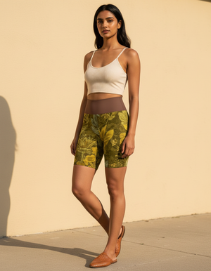 Verdure Yoga Shorts Yoga Shorts — Dripper