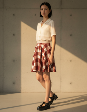 Gingham Collection Skater Skirts skater skirt