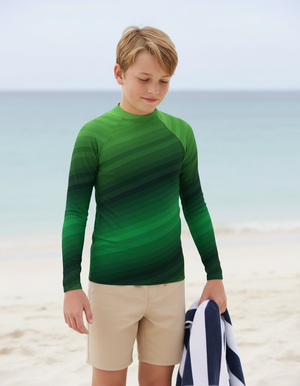 Youth Sycamore Ripple youth rashguards