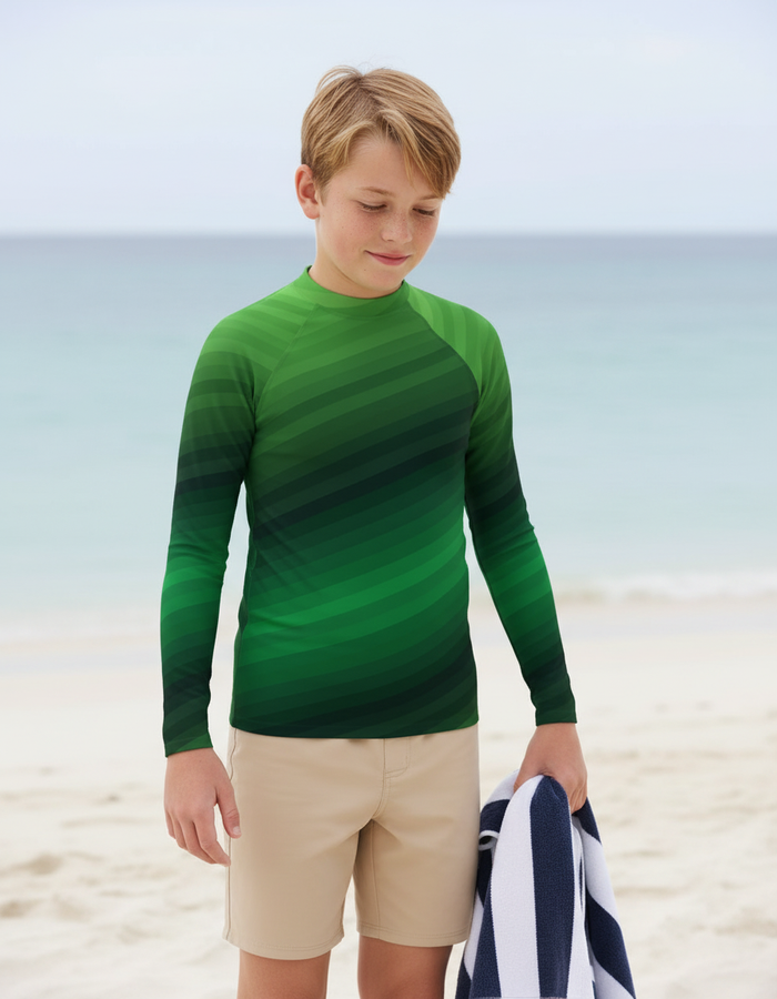 Rashguard — Youth Sycamore Ripple