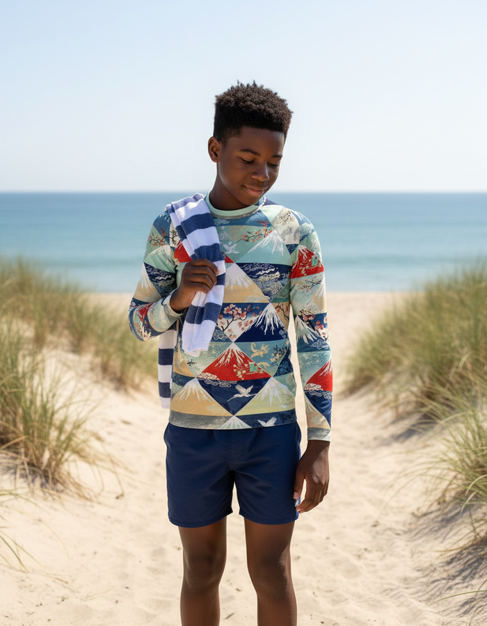Rashguard — Youth Rhodonite Zenith