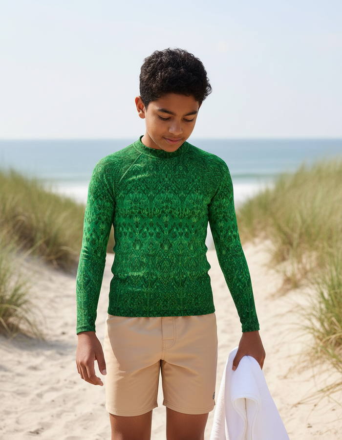 Rashguard — Youth Runway Emerald Siam