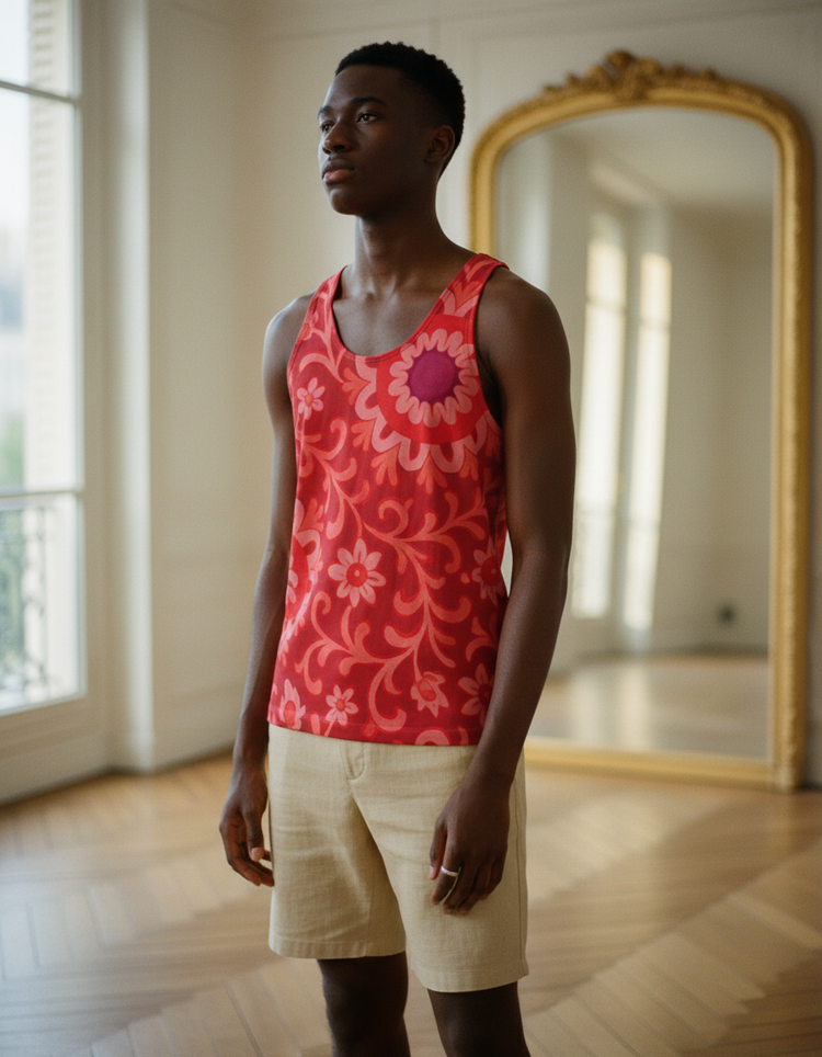 Men's Suzani Tank Top
