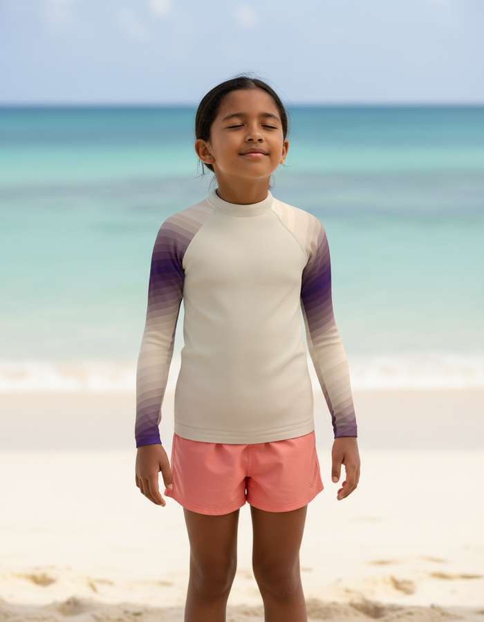 Rashguard — Kids Angora Ripple