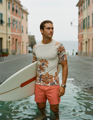 Men's Aurelia men's short-sleeve rashguards