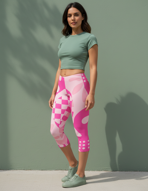 Vivid Capri Leggings Capri Leggings — Dripper
