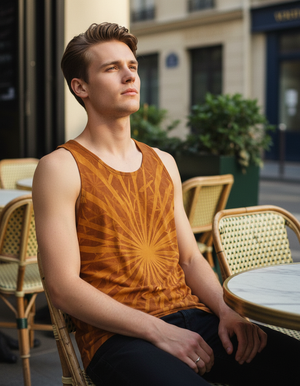 Amber Haze Kumo Tank Top Men's Tank Top — Dripper
